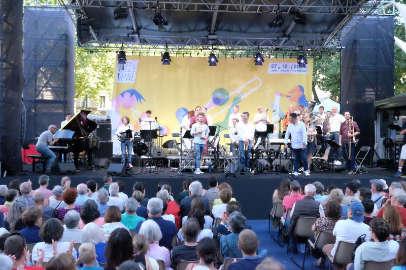 07/07/2024 – Brass-band du Dauphiné « Nougar’Ô Brass » à Jazz à Vienne