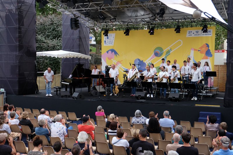 12/07/2024 – Big Band du Conservatoire de Vienne à Jazz à Vienne