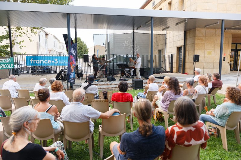 07/08/2024 – « Jazz Gourmand » : Donkey Vibe Quartet à Pierrelatte pour Parfum de Jazz